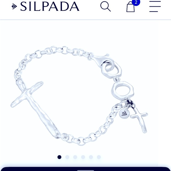 Silpada In Good Faith Bracelet nib - Picture 2 of 2